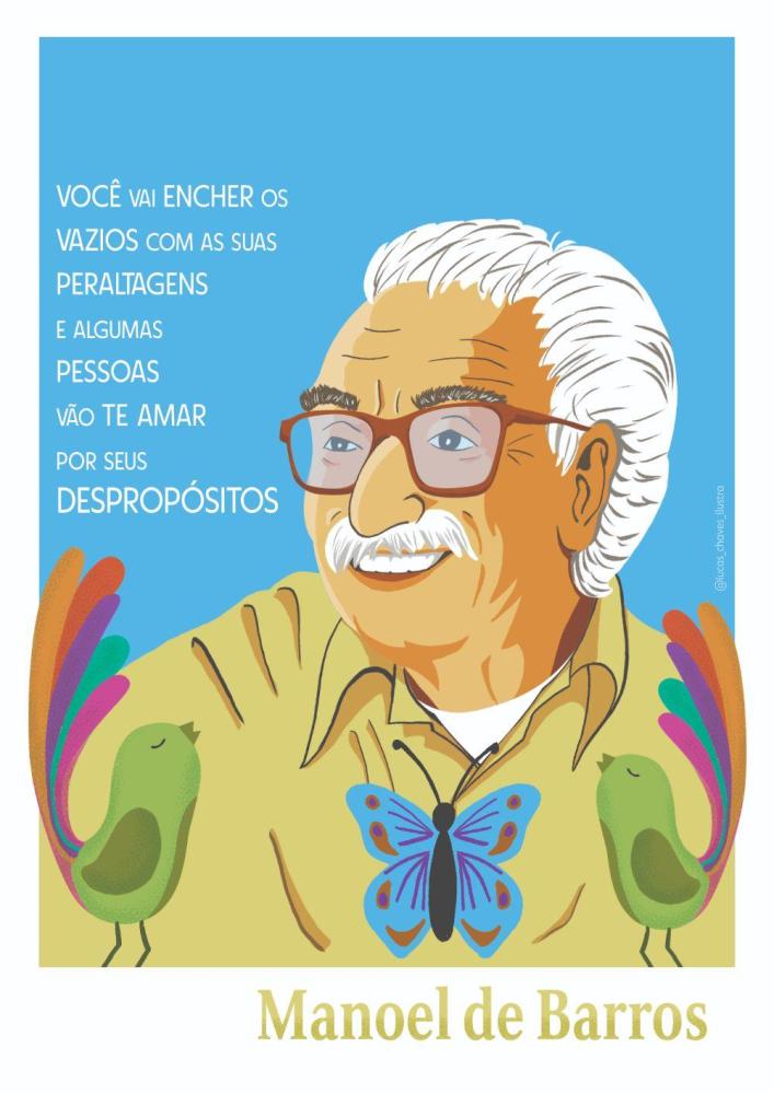 Manoel De Barros - Ilustração