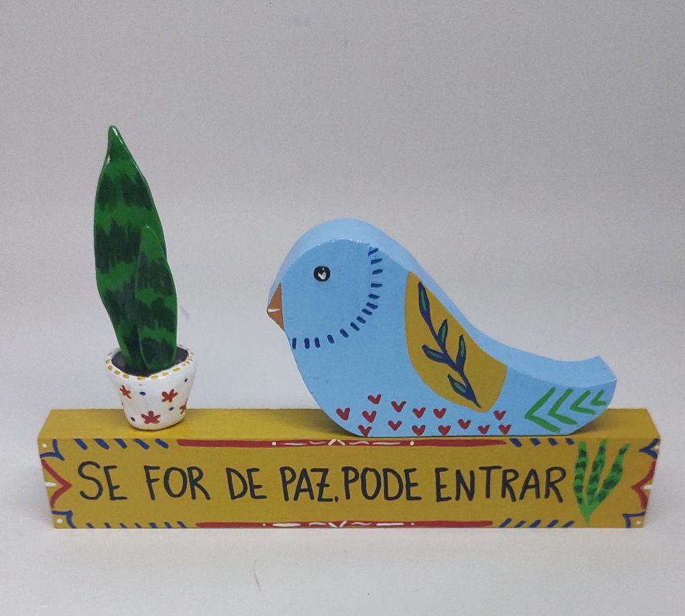Passarinho Poético - Se For De Paz, Pode Entrar