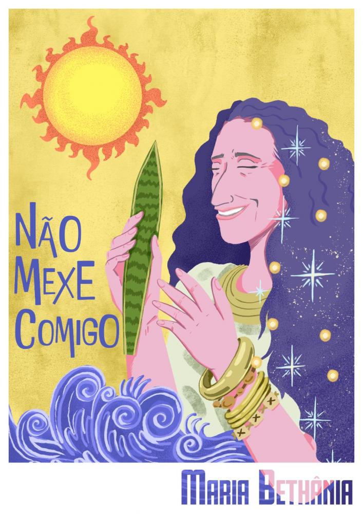 Maria Bethânia - Ilustração