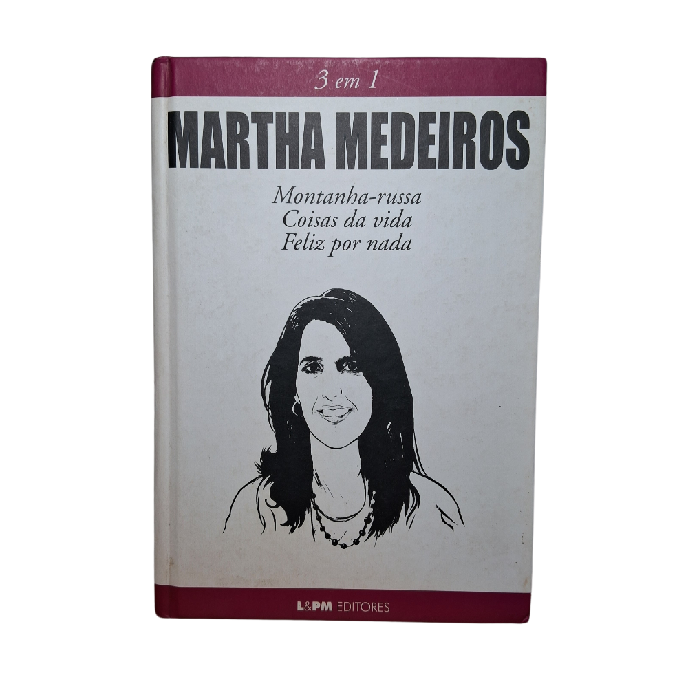 Livro Martha Medeiros 3 Em 1