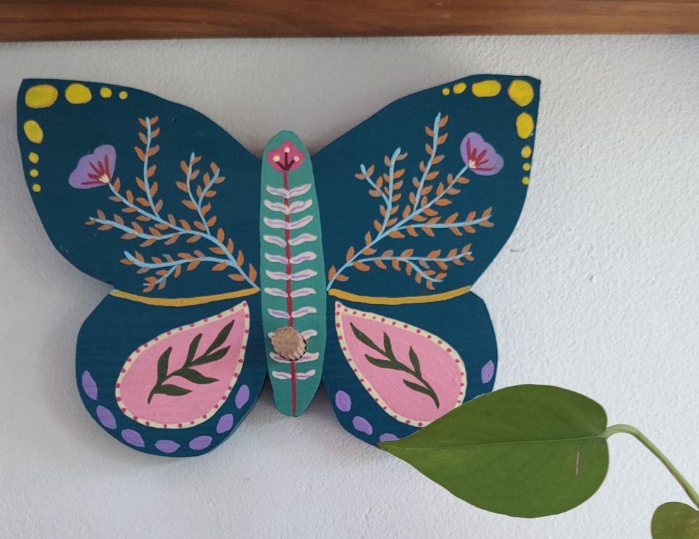 Cabideiro Borboleta Cores