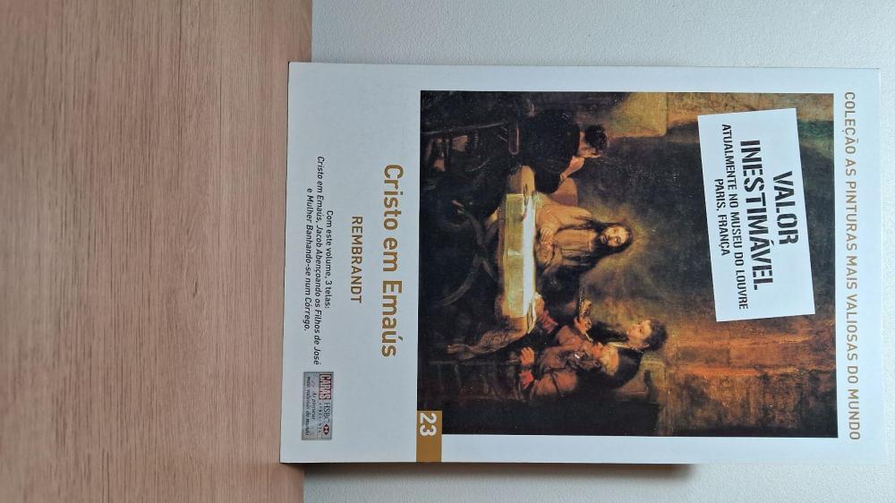 Coleção As Pinturas Mais Valiosas Cristo Em Emaús