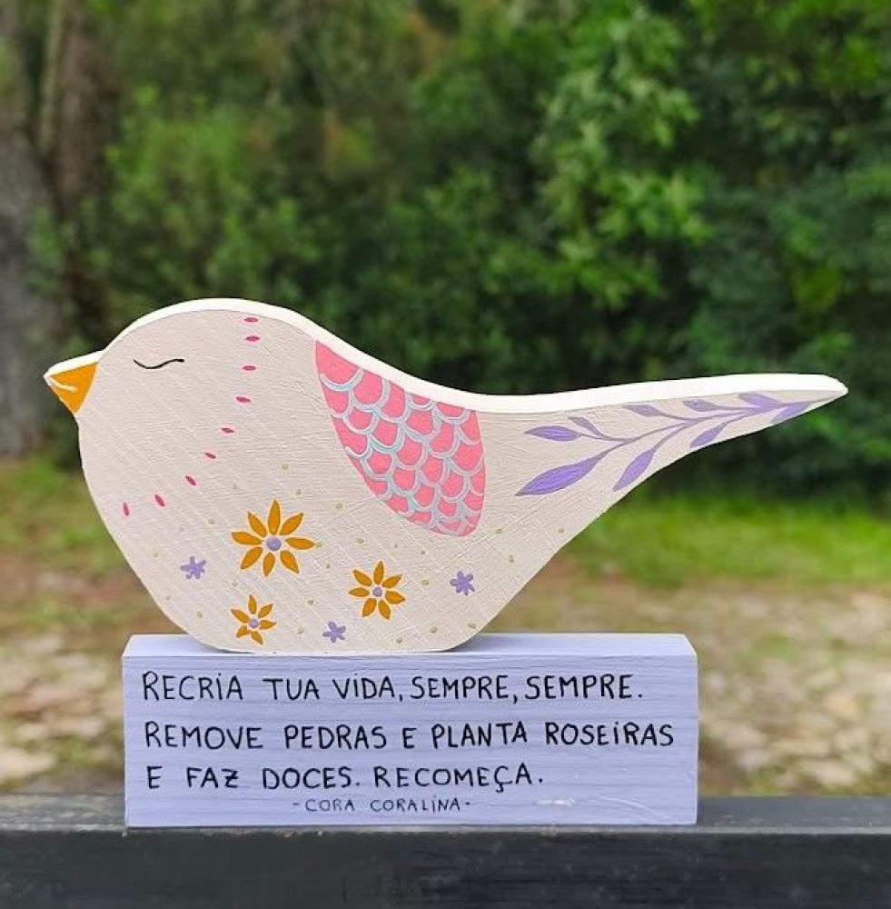 Passarinho Poético Cora Coralina