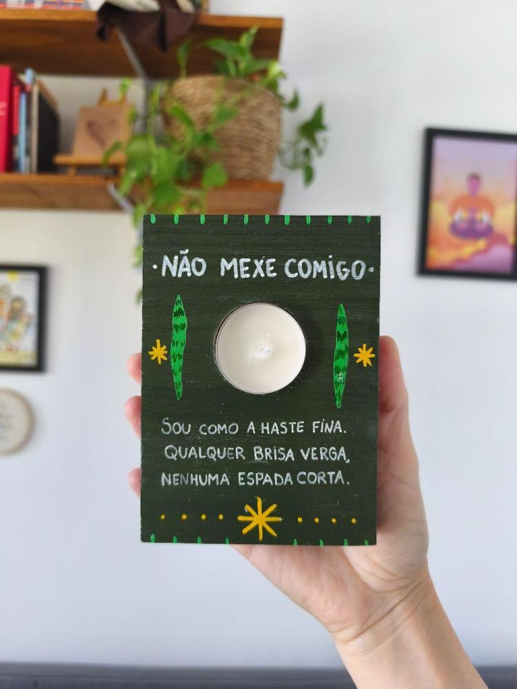 Porta Vela Não Mexe Comigo