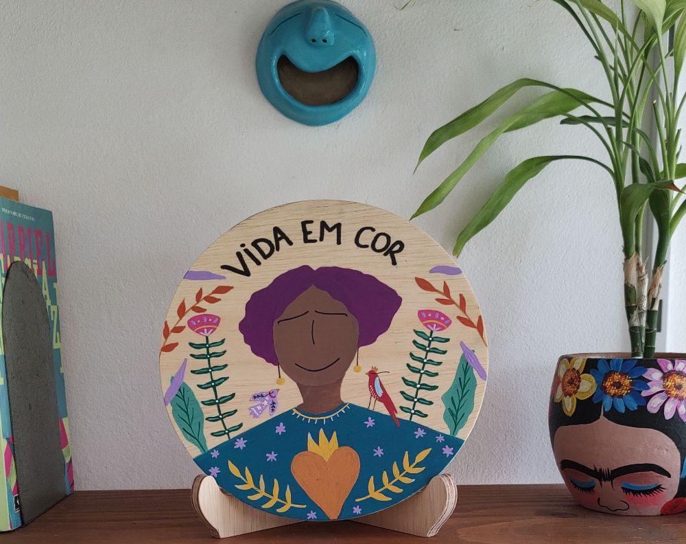 Quadro Vida Em Cor
