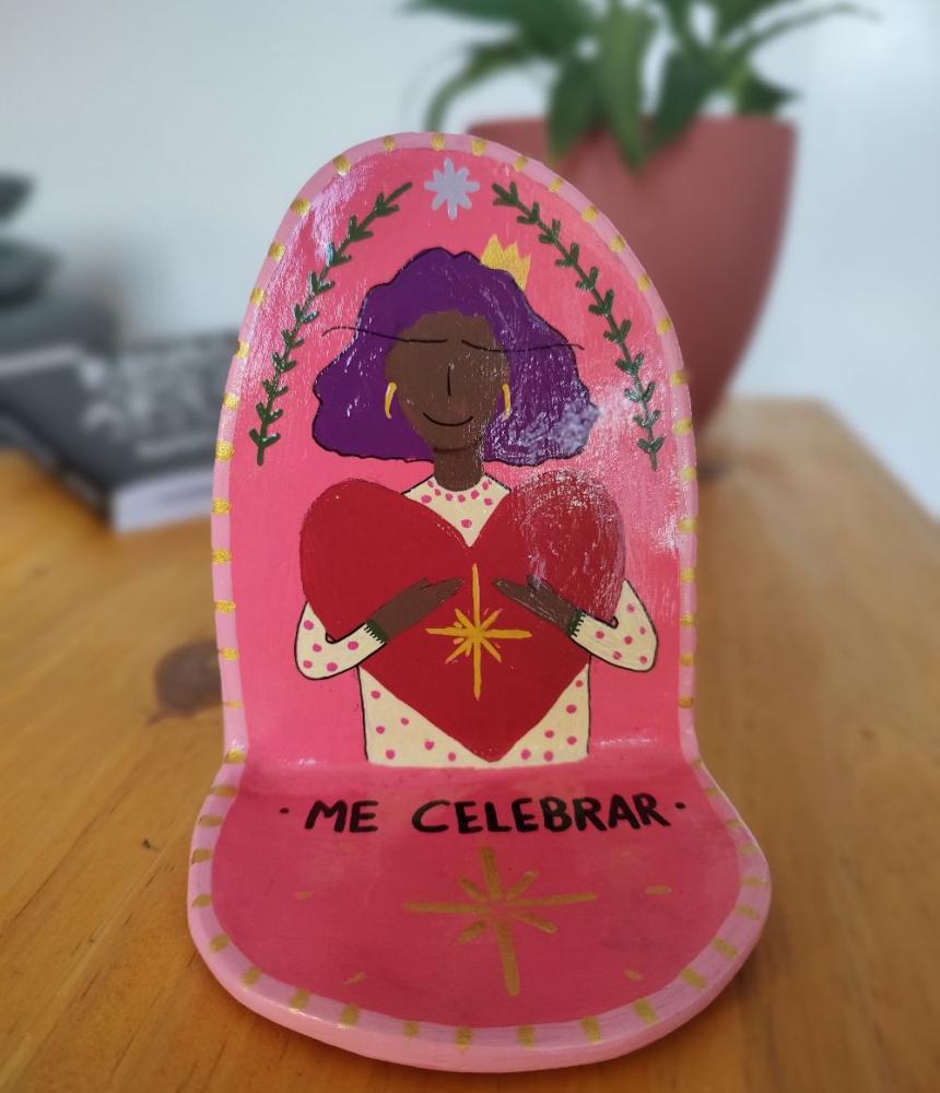 Suporte De Vela Me Celebrar