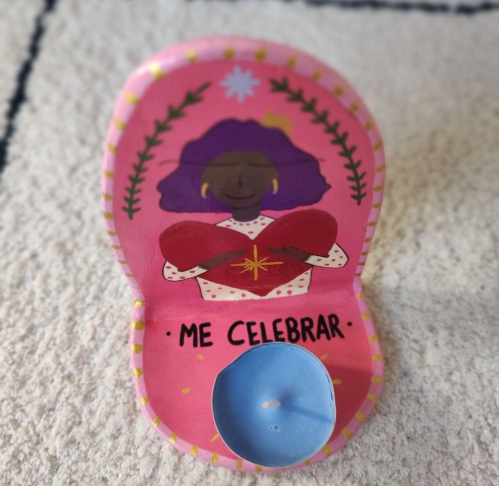 Suporte De Vela Me Celebrar