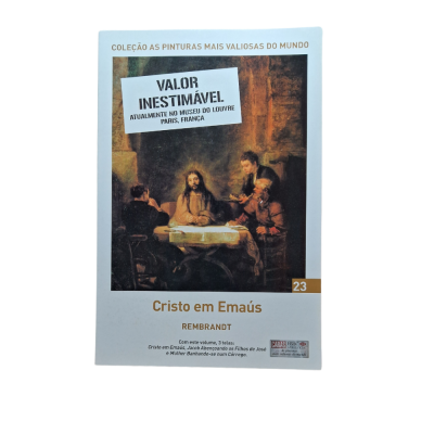 Coleção As Pinturas Mais Valiosas Cristo Em Emaús